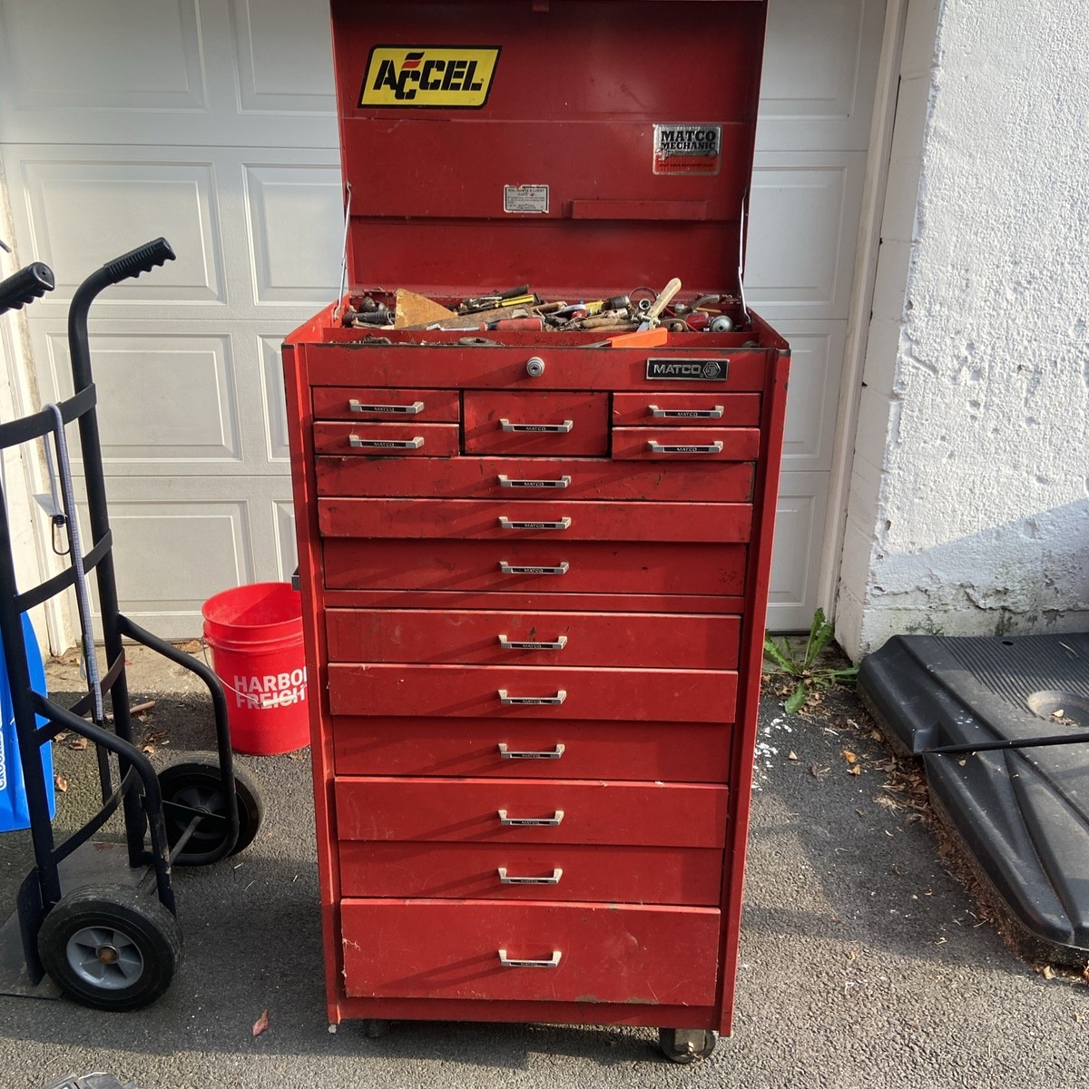 Matco 555 Hi- Cube Tool Box Free Ship 150 Miles Of 10560 | eBay