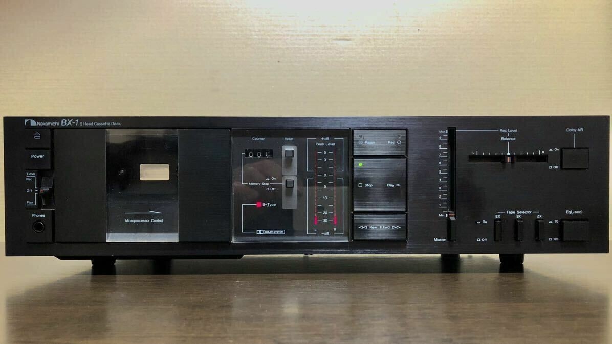 Nakamichi BX-1 Vintage Stereo Cassette Deck | Confirmed Operation