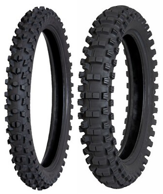 New Dunlop 70/100-19 & 90/100-16 Geomax MX34 Tire Set KX100
