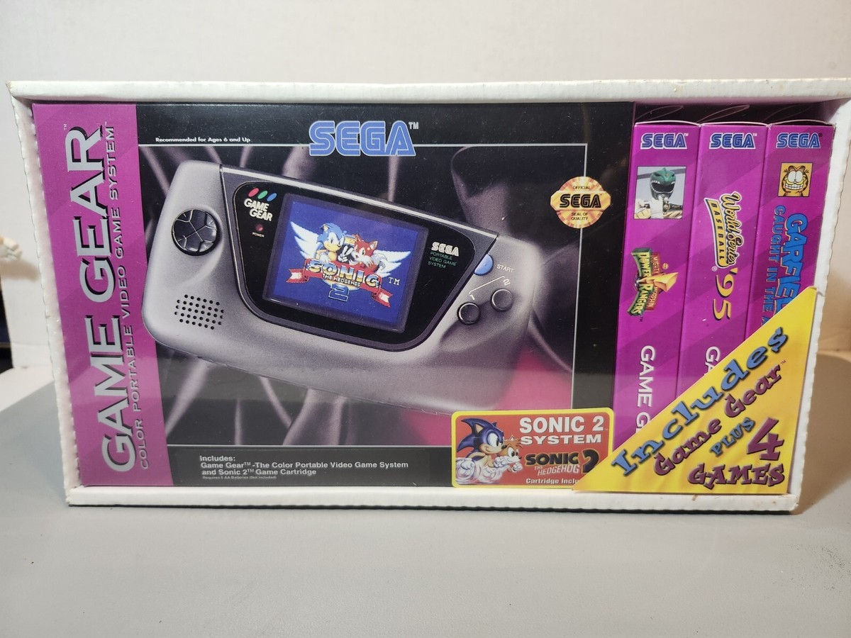 Brand New Factory Sealed 1993 Sega Game Gear Console System Value