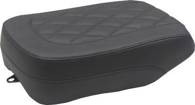 Mustang Squareback Passenger Seat Black Stitch Kawasaki EN650