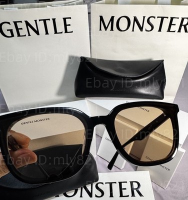GentleMonster Sunglasses Lilit 01(BR) Black Frame Brown Lenses | eBay