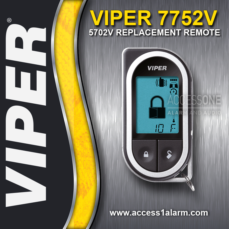 Viper 7752V 2-Way LCD Remote Control Transmitter For Viper 5702V