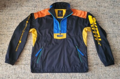 MEN KITH x COLUMBIA SANTA ANNA EXPLORATION EEA WINDBREAKER 1/2 ZIP