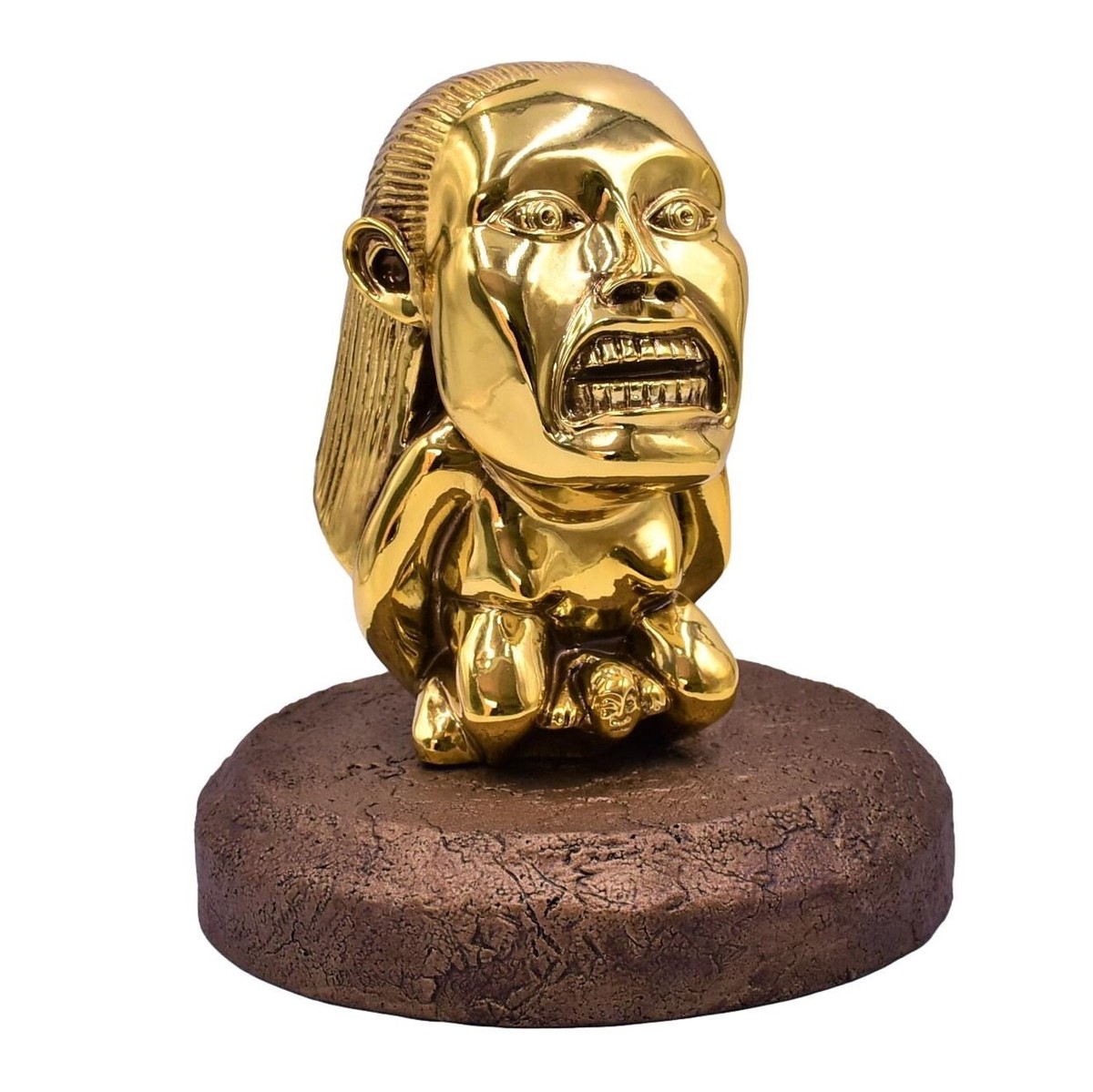 BELLOQ edition - Indiana Jones golden fertility idol + pedestal | eBay