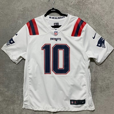 Nike Mac Jones #10 New England Patriots Vapor Limited Jersey