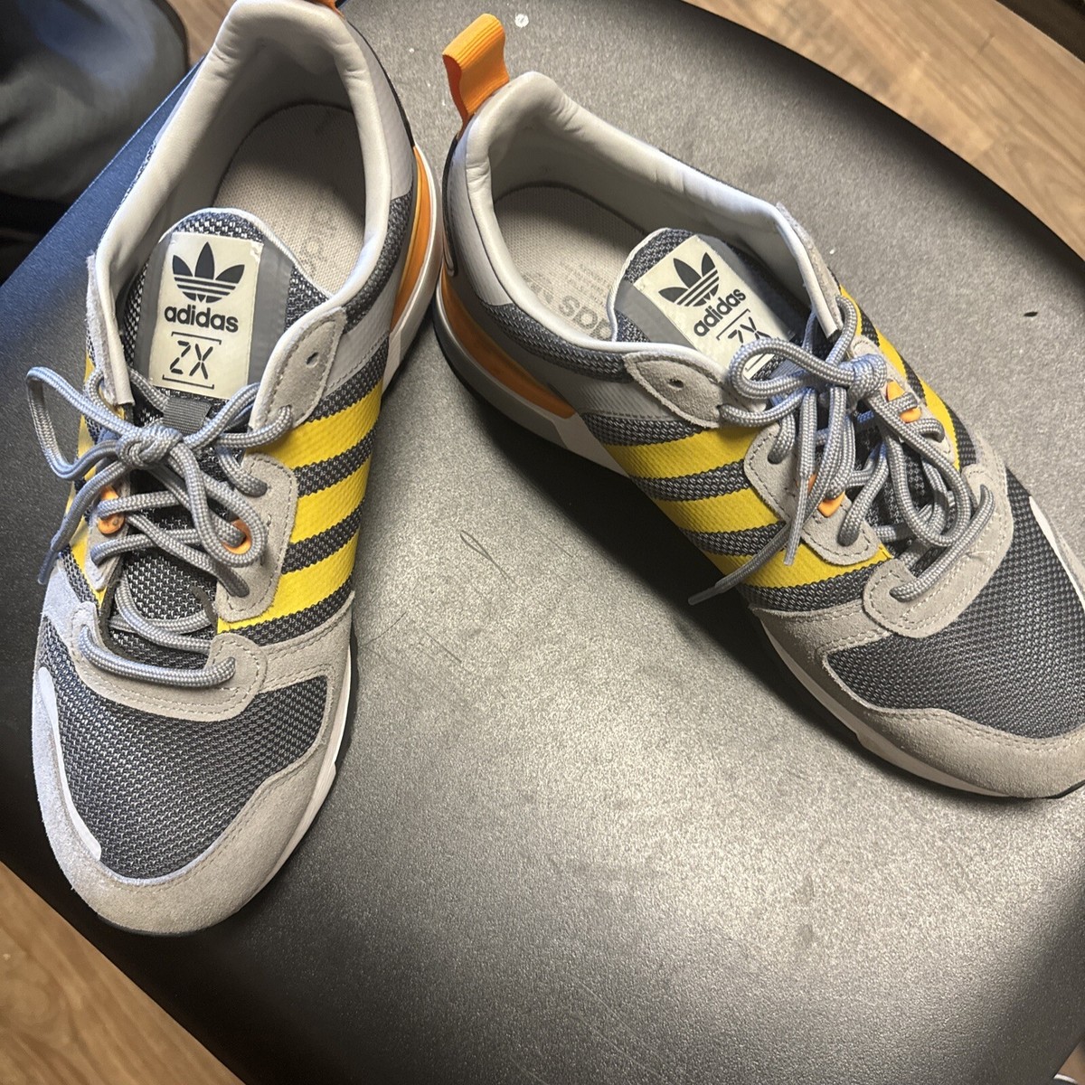 Size 9 - adidas ZX 700 HD Grey Semi Solar Gold | eBay