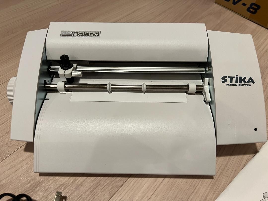 Roland STiKA SV-8 Small design cutter White Operation confirmed
