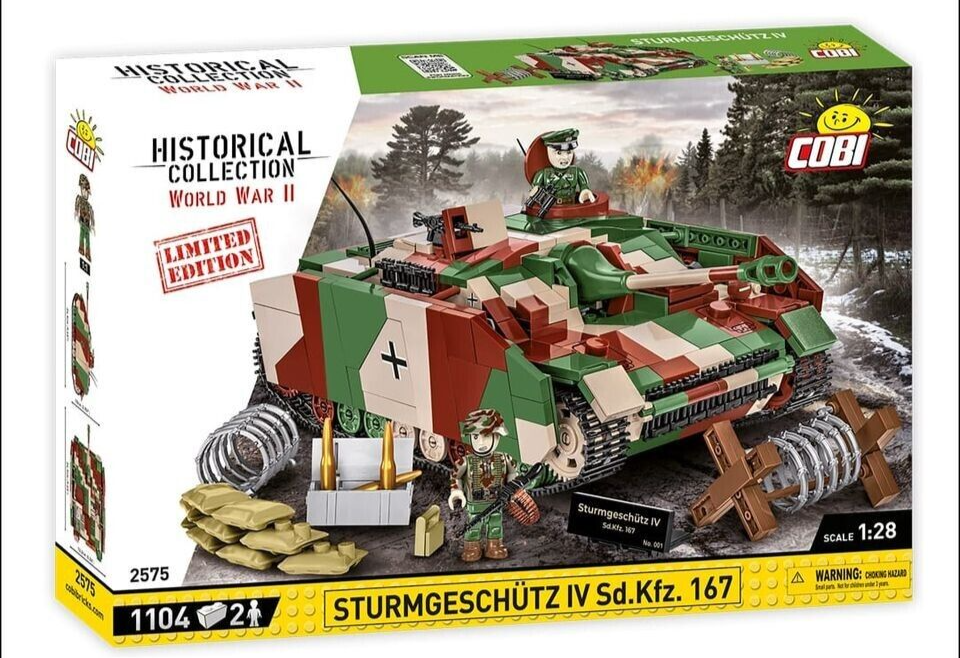 COBI 2575 Sturmgeschütz IV Sd.Kfz 167 LIMITED edition 1:28