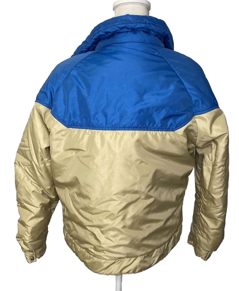 Vintage 80s ￼Alpine Design Goose Down Jacket Winter Ski Snow Snap