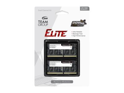 Team Elite 32GB (2 x 16GB) 260-Pin SO-DIMM DDR4 3200 (PC4 25600
