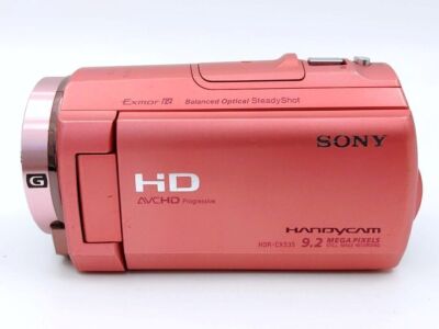 SONY HDR-CX535 P HandyCam Pink Video Camera Internal Memory 32GB