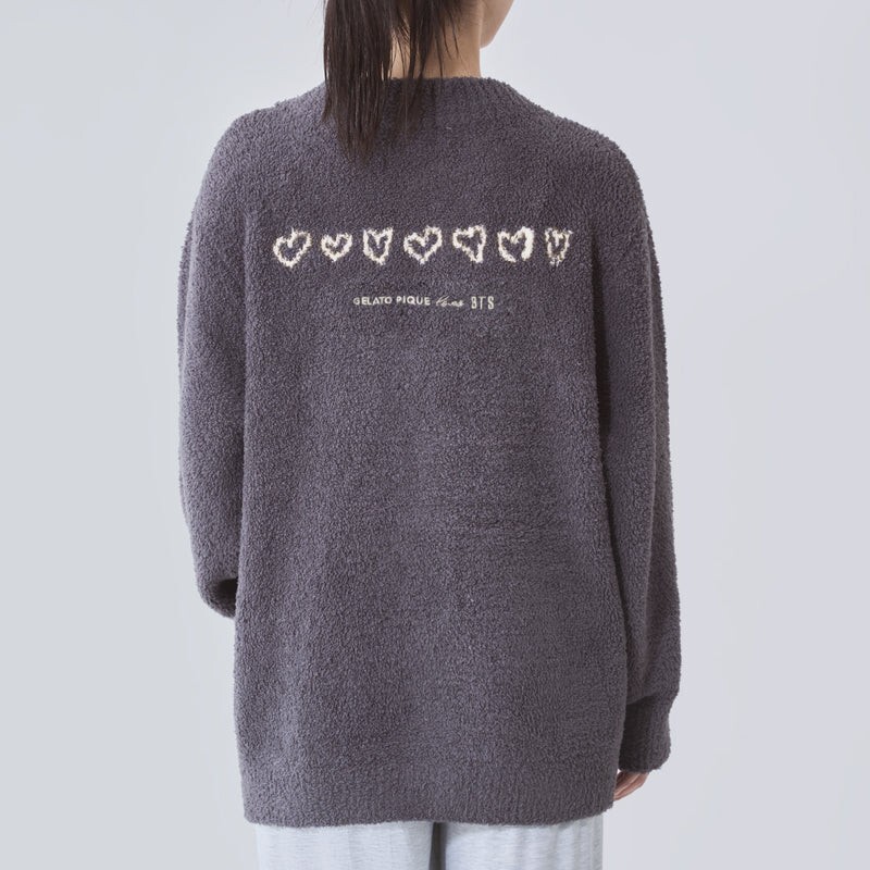 GELATO PIQUE loves BTS] CARDIGAN (GRAY) Gelato Pique Loves Bts