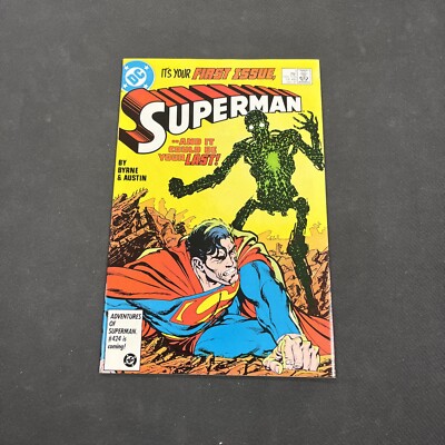 1986 DC Comics Superman First Issue #1 NRMT/MT ~JW | eBay