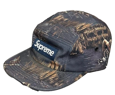 Supreme FW12 Dogs & Ducks Camp Cap Hat Navy | eBay