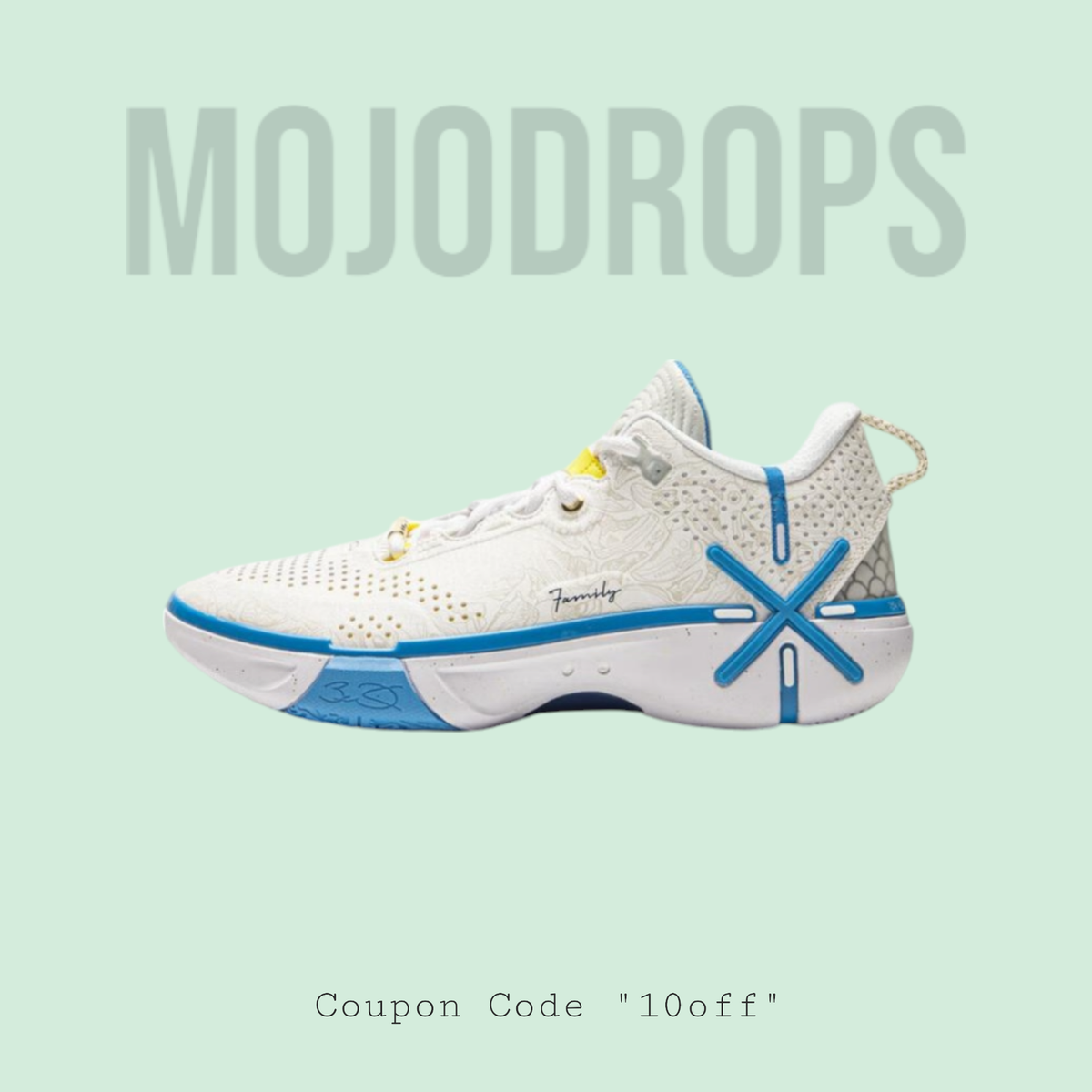 Li Ning Way of Wade Shadow 6 White Gray ABPU029-10 | eBay