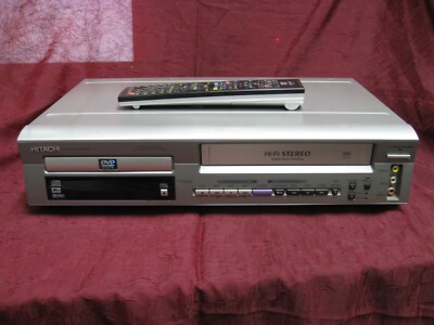 HITACHI DV-PF2U DVD PLAYER/VHS VCR combo W/ REMOTE | eBay