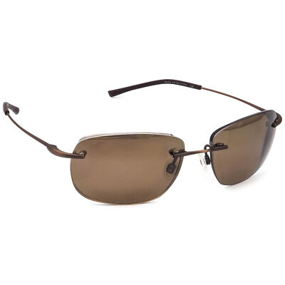 Maui Jim Sunglasses Frame Only MJ932-18 Nanea Brown Rimless Metal