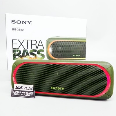Sony SRS-XB30 Portable Wireless Speaker Bluetooth Green Japan