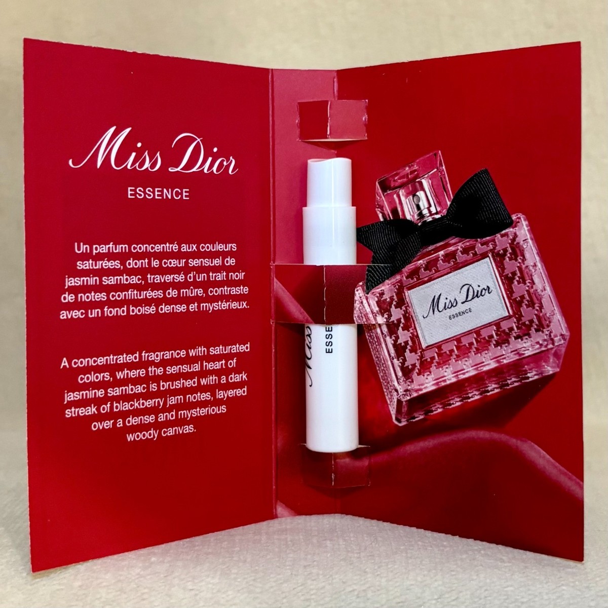 Dior Miss Dior ESSENCE de Parfum (NEW 2025) + Parfum Sample Sprays