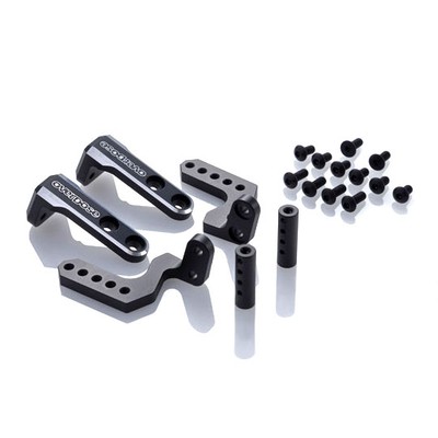 OVERDOSE Aluminum rear body mount (For GALM / GALM ver.2 / Black