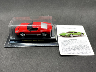 Kyosho 1/64 Lamborghini collection3 Miura Concept red diecast