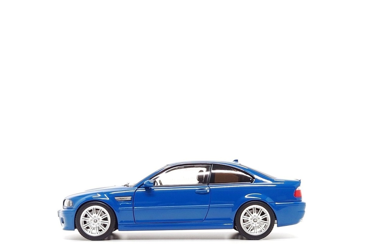 Norev 1:18 BMW M3 (E46) in Laguna Seca Blue | eBay