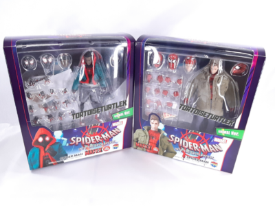 MAFEX Spider-man Peter B Parker Miles Morales RENEWAL ver 2pcs Set