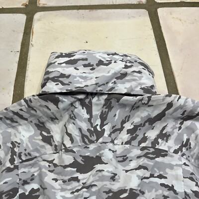Lululemon Here To Move Jacket Camo White Gray Zip Up Hooded Active