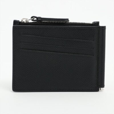 Maison Margiela 4 Stitches Leather Money Bifold Clip Wallet | eBay