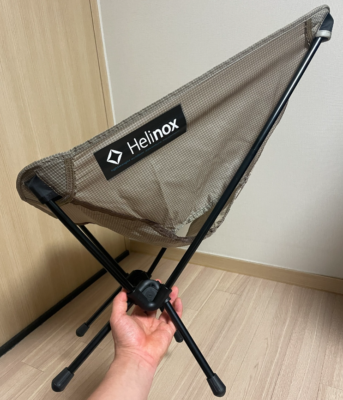 Helinox Chair Zero Sand for Camping Outdoor Activity Ultra-Light