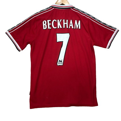 Manchester United 1996 Sharp Umbro David Beckham 7 Vintage