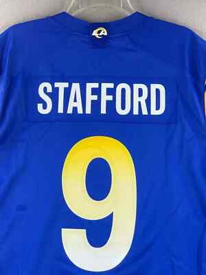 Matthew Stafford Los Angeles Rams Nike Super Bowl LVI Game Jersey
