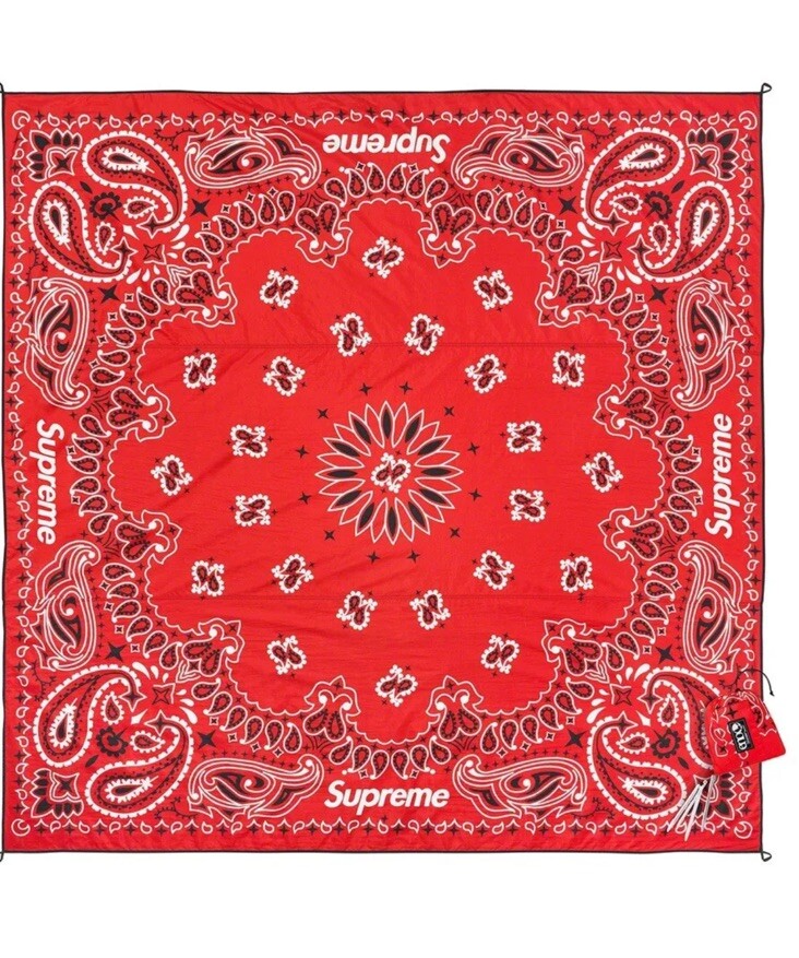 SUPREME ENO ISLANDER NYLON BLANKET RED SS22 | eBay
