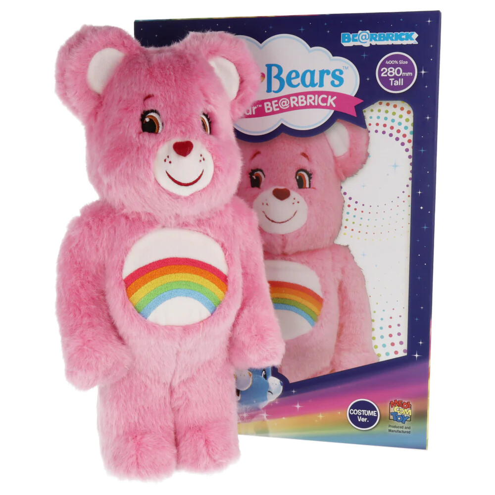 BE@RBRICK Cheer Bear(TM) Costume Ver. 400% Bearbrick Toy Action