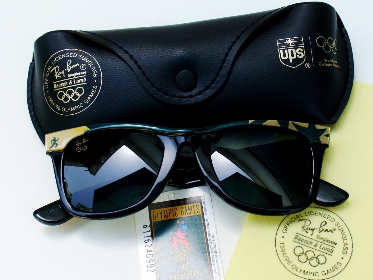 Vintage B&L Ray Ban USA Wayfarer 5022 UPS 1994- 1996 Olympic Games