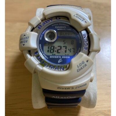 CASIO BABY-G Frogman BGW-100 white Digital Watch From Japan | eBay