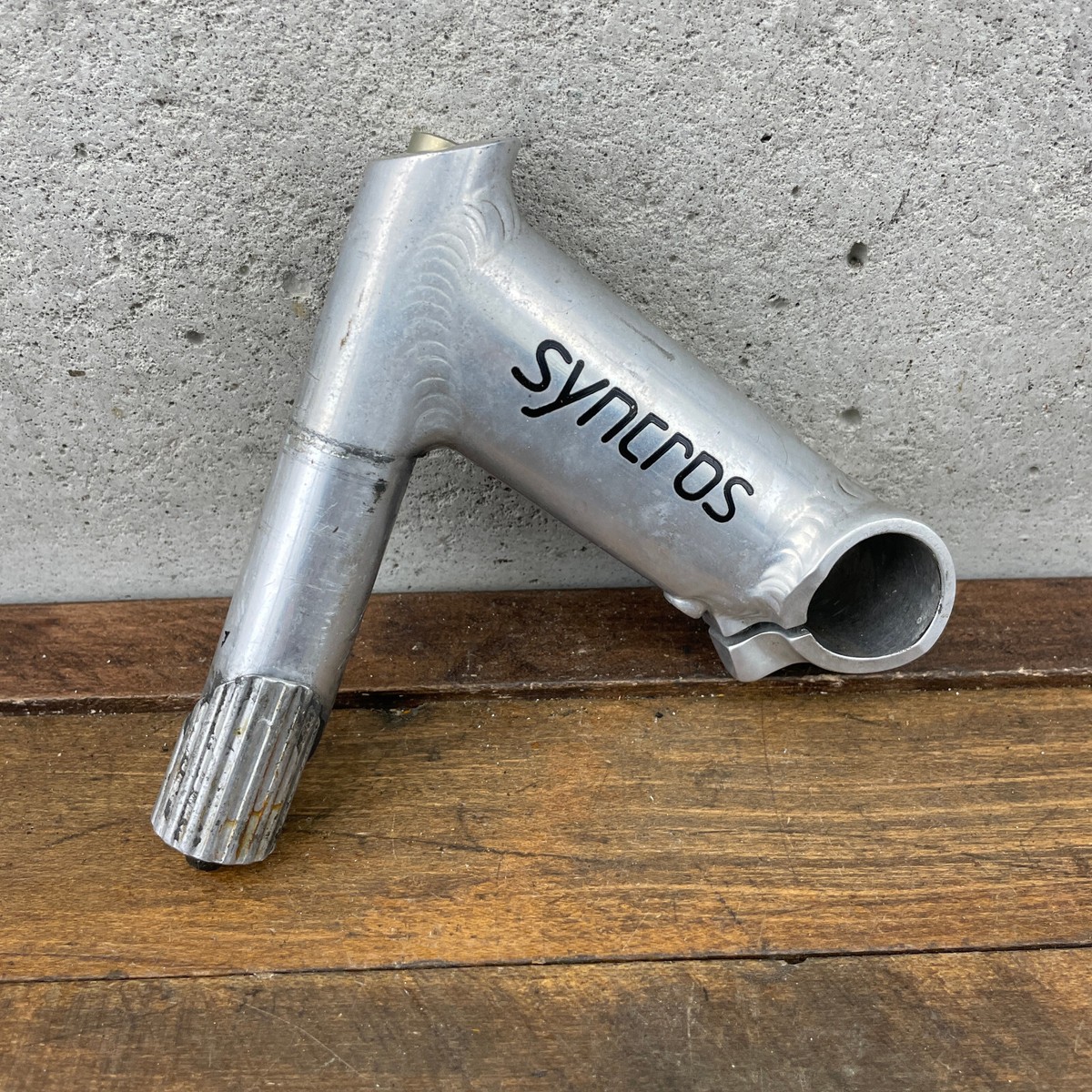 Vintage Syncros Road Stem 100mm 1 in Threaded Quill 25.4 Hammer N