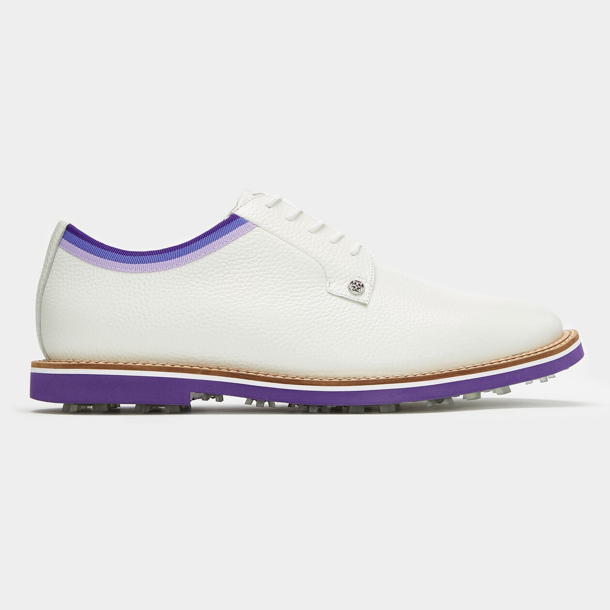New Mens G/FORE GALLIVANTER PEBBLE GOLF SHOE GMF000006-SNO WHITE