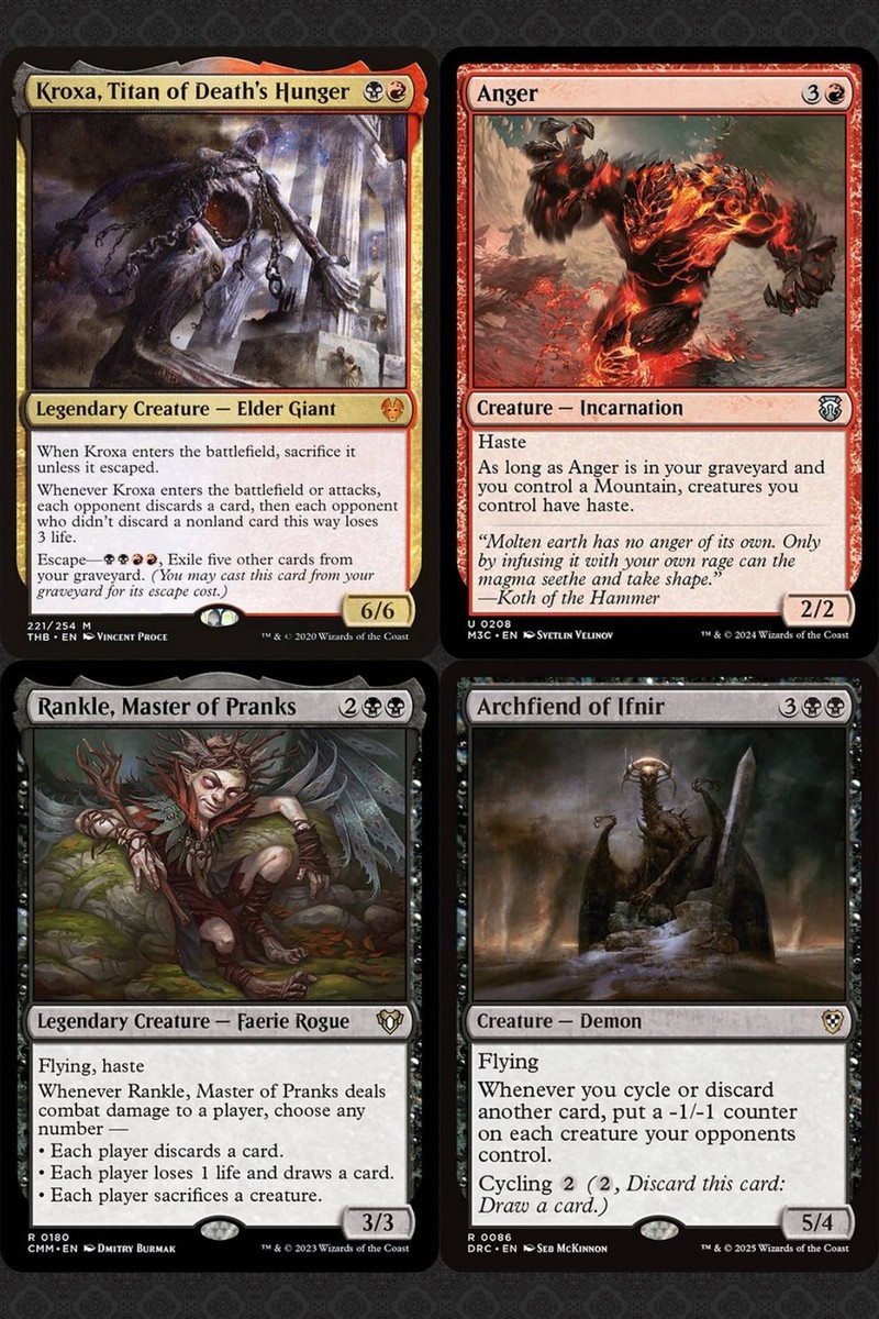 Kefka, Court Mage Commander Deck Final Fantasy Magic MTG Grixis