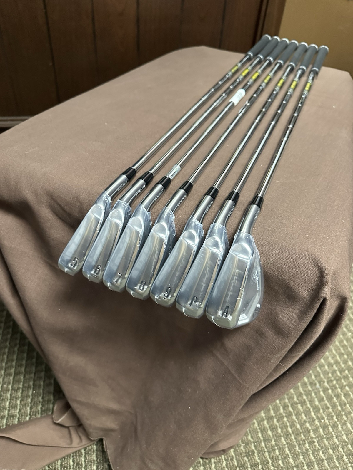 New Srixon ZXi5 iron set, 5-PW, GW Dynamic Gold Mid 115 S300