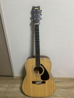 Acoustic Guitar Yamaha FG-200D Natural Made in Japan with Leather
