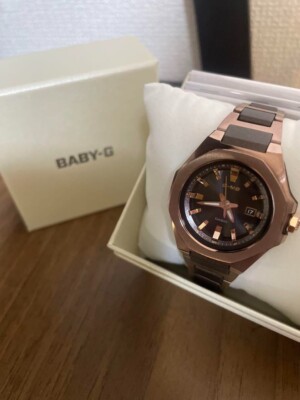 CASIO Baby-G G-MS MSG-W350CG-5AJF Solor Women's Watch New in Box