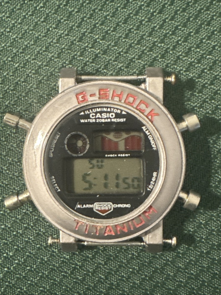 CASIO G SHOCK FROGMAN DW 8200 TITANIUM DIVERS WATCH (NO BEZEL-NO