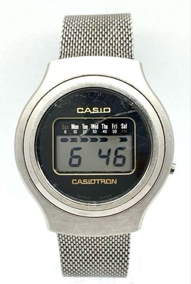 Casio CASIOTRON R-11 Vintage Digital Watch 1970s Rare Original