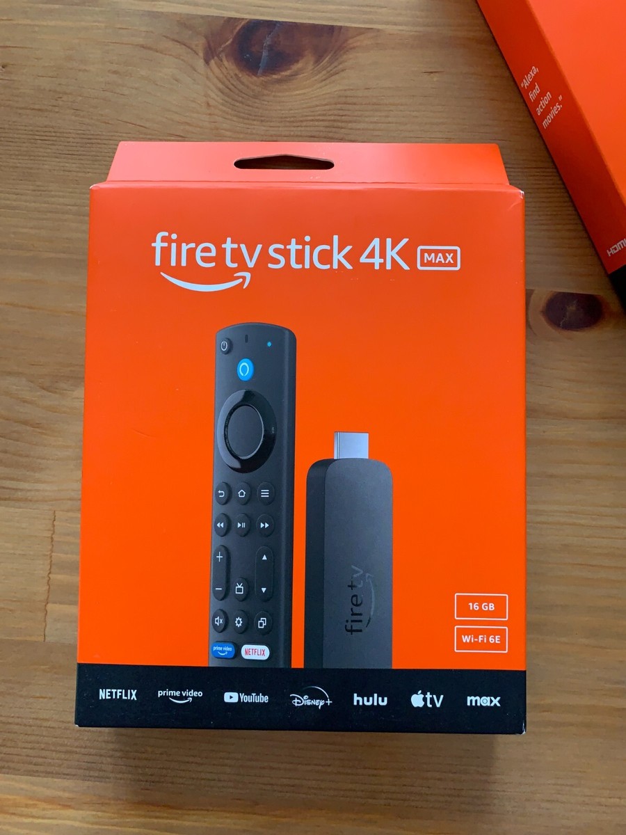 Amazon Fire TV Stick 4K Max | 4k UHD | 16GB | 2.0 GHz Wi-Fi 6E