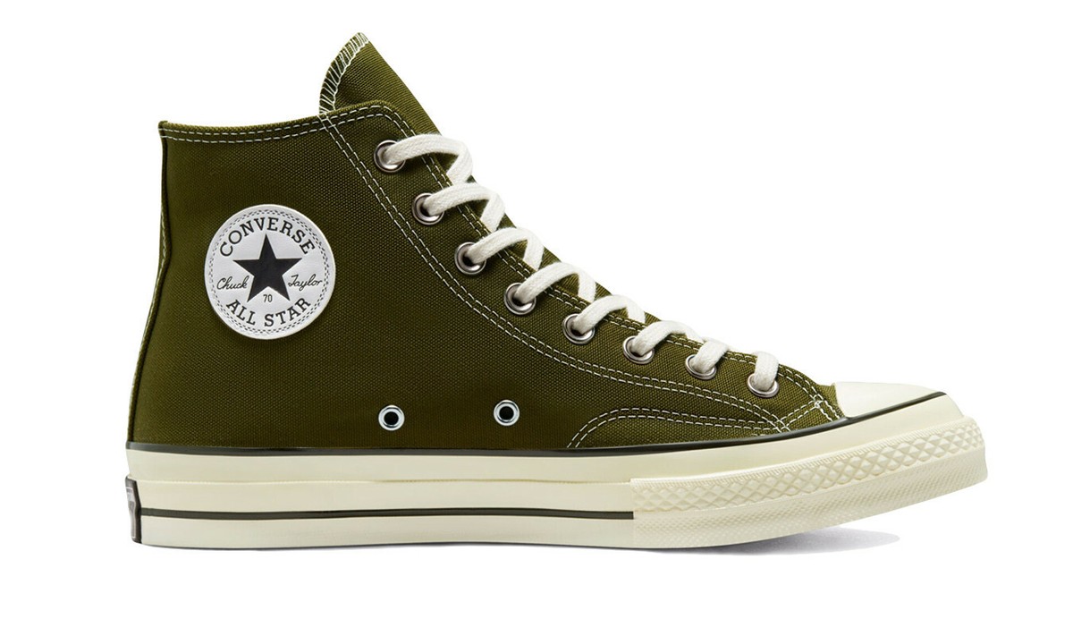 Converse Chuck 70 HI - Color - Dark Moss/Egret/Black - 171565C