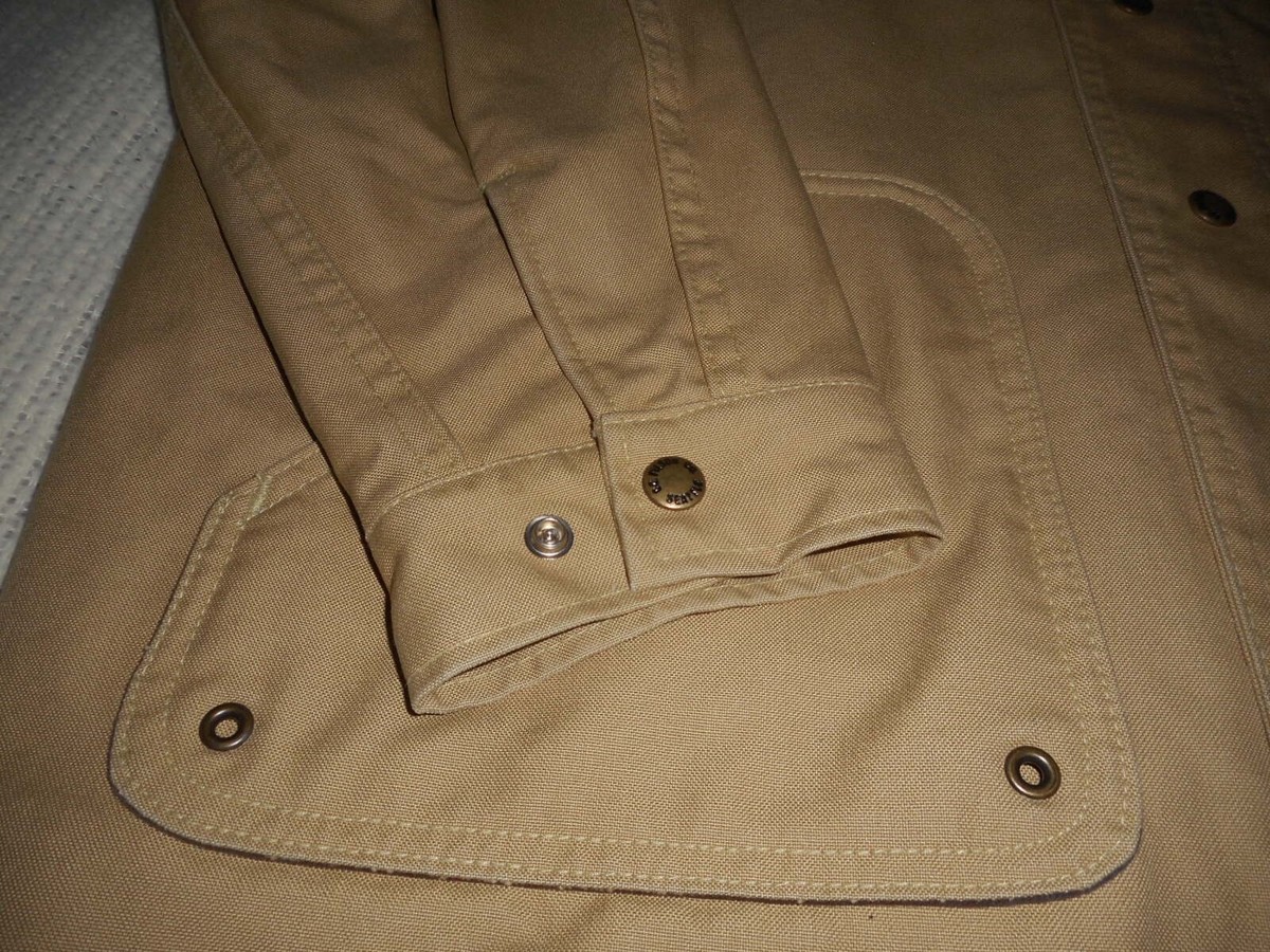 Filson Dry Tin Klondike Jacket (Lined) Style #721 Size XL Free