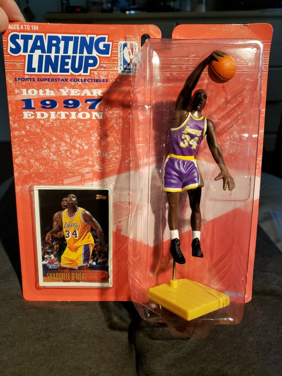 1997 STARTING LINEUP SHAQUILLE O'NEAL FIGURE SP (BV $50) SLU
