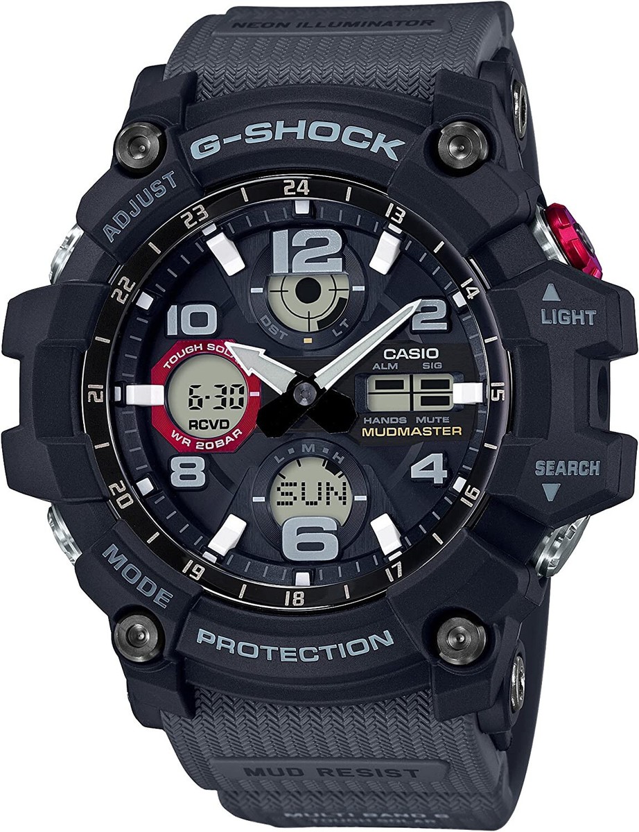 Casio G-Shock MUDMASTER GWG-100-1A8JF Solar Radio Analog Digital